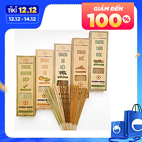 Mua Hộp nhang sạch Dương Minh 180cây 100% thành phần tự nhiên các loại hương nhang Cam Sả nhang Bồ Kết nhang Bắc nhang Thảo Mộc nhang Quế và nhang Khuynh Diệp