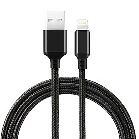 Mua Dây cáp sạc nhanh iPhone / iPad dài 100cm CHOETECH IP0012 cho iPhone / iPad hỗ trợ sạc nhanh (Dòng điện 2.1A  dây dù chống đứt  Fast Charging Cable) - Hàng chính hãng
