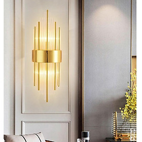 Đèn vách, đèn tường, đèn cầu thang pha lê cao cấp thiết kế hiện đại, xinh xắn HY862