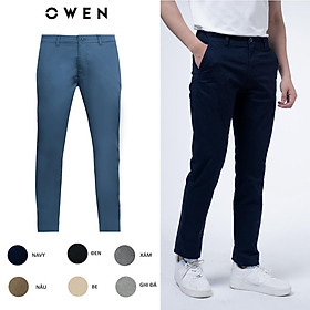 OWEN - Quần kaki nam Owen chất thô giấy mềm mại co dãn