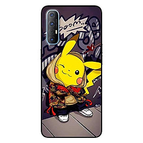 Ốp lưng dành cho Oppo Reno 3 Pro mẫu PiKaCHu