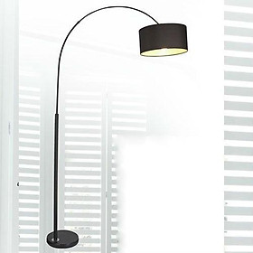 Đèn cây phòng khách chụp vải 22527