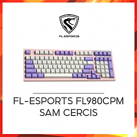 Bàn phím cơ FL-Esports FL980SAM Sam Cercis - Hàng chính hãng