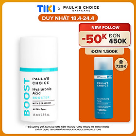 Tinh chất cấp nước làm căng bóng da Paula’s Choice Hyaluronic Acid Booster 7860