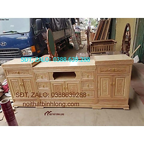 Mua Kệ tivi gỗ sồi Nga
