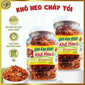 (COMBO 1KG) KHÔ HEO CHÁY TỎI LOẠI NGON TLPFOOD 
