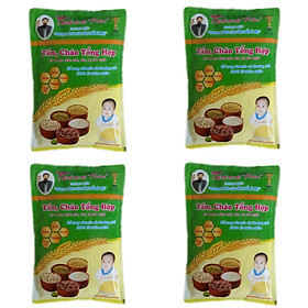 COMBO 04 GÓI CHÁO TẤM ĂN DẶM TRẺ EM THÀNH RÂU - 2KG HẠT NHỎ