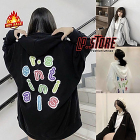 Áo Hoodie Unisex Form Rộng - Áo Khoác Nỉ Ulzzang Nam Nữ ETINI 3 Màu Siêu Hot