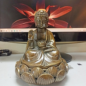 Mua Lư trầm Tượng Phật A Di Đà  Lư Xông Trầm Tượng Phật  Lư đốt Trầm bằng đồng-Lư Trầm