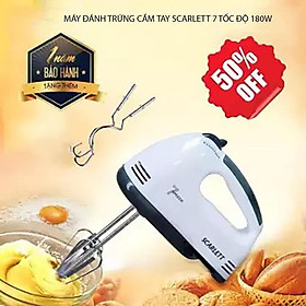 Máy Đánh Trứng Cầm Tay Scarlett 7 Tốc Độ SCARLETT CHÍNH HÃNG