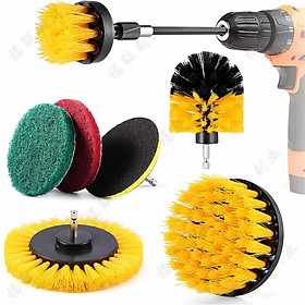 Mua Bộ 7 đầu cọ bàn chải gắn máy Khoan cầm tay - Dụng cụ vệ sinh nhà cửa lốp xe thông minh