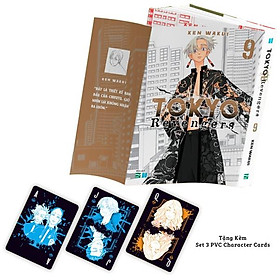 Tokyo Revengers - Tập 9 - Bản Đặc Biệt - Tặng Kèm Set 3 PVC Character Cards