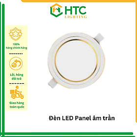 Đèn LED Panel âm trần 9W, viền vàng, ánh sáng trắng hoặc 3 chế độ màu - Thương hiệu MPE