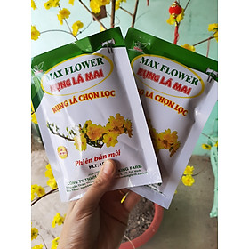 Mua Thuốc xịt rụng lá mai MAX FLOWER gói 100gram - rụng lá chọn lọc  không gây hại cây
