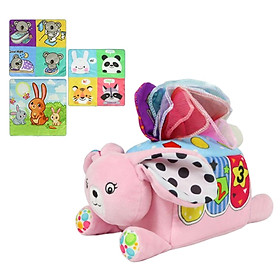 Baby Tissue Box Rainbow Scarves Play Paper Colorful for Kids Childen