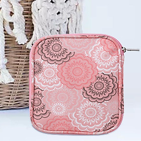 Knitting  Storage Bag Knitting Bag Sturdy Travel for  Scissors with Zipper Storage Bag Rectangle Crochet Bag Crochet Hook Case