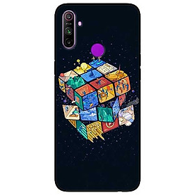 Ốp lưng dành cho Realme C3 mẫu Rubik Vũ Trụ