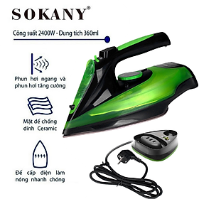 Mua Bàn Ủi Hơi Nước không dây SOKANY AJ-2085 (2400W) - Hàng chính hãng