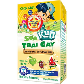 KUN_Sữa Trái Cây Nhiệt Đới Thùng 48 Hộp x 110ml