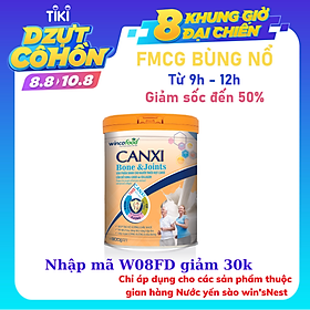SỮA BỘT WINCOFOOD CANXI BONE&JOINTS LON 900G: Bổ sung Canxi và Collagen tốt cho cơ xương khớp