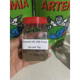 Artemia Mỹ ấp nở cho cá bột ăn và nuôi sinh khói - hủ 10g