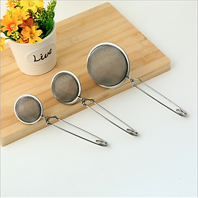 Mua Kẹp Lọc Trà Inox ️  ️ Dụng Cụ Lọc Inox  Có Tay Cầm