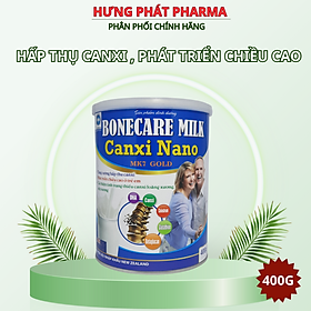 Sữa bột Bonecare Milk Canxi Nano MK7 Gold- tăng cường hấp thu canxi