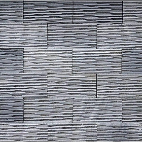 Mua Đá ốp tường răng lược đen 10x20