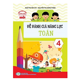 Sách - Đề đánh giá năng lực Toán 4 KP