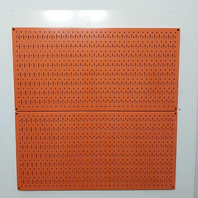 Mua Tấm lưới pegboard đôi màu cam treo tường- 2 tấm