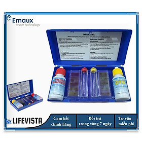 Mua HỘP THỬ NƯỚC KIỂM TRA CLO  PH  BỘ TEST NƯỚC HỒ BƠI 2 IN 1  CE029  EMAUX