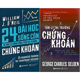 [Download Sách] Combo Thị Trường Chứng Khoán ( 24 Bài Học Sống Còn Để Đầu Tư Thành Công Trên Thị Trường Chứng Khoán + Tâm Lý Thị Trường Chứng Khoán ) (Tặng Notebook tự thiết kế)