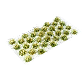 Portable Static Grass Tufts Grass groups Layout for Table Sand Table Decor