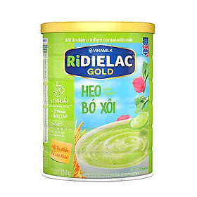 BỘT ĂN DẶM RIDIELAC GOLD HEO BÓ XÔI - HỘP THIẾC 350G