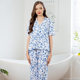 Bộ Đồ Kate Lửng Nữ Vincy Thoáng Mát BKL100S31