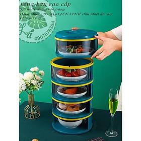 Mua LỒNG BÀN 5 TẦNG Cao cấp GIỮ NHIỆT CHỐNG BỤI