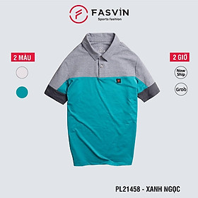 Áo POLO thể thao nam Fasvin PL21458.HN vải Askin cao cấp co giãn thoải mái