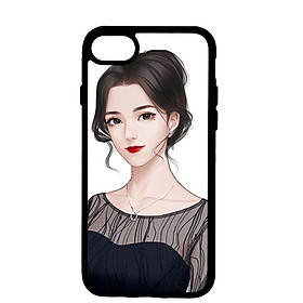 Ốp lưng cho iPhone 8 Girl 219 - Hàng chính hãng