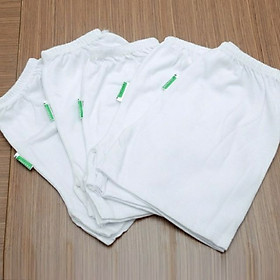 5 quần ngắn trắng cho bé sơ sinh (3-9kg)