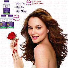 Biotin mọc tóc Natrol Beauty Mỹ hỗ trợ tóc mọc nhanh hơn, dày hơn