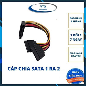 Mua Cáp Chia Nguồn Sata 1 Ra 2 - Dây NguồN Hdd Sata 1 Ra 2 - Sata 1-2.