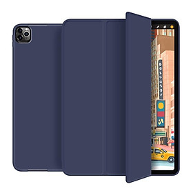 BAO DA SMART COVER SILICON, ỐP LƯNG SILICON CHO IPAD CÓ KHE CÀI BÚT APPLE PENCIL CHO IPAD 10.2 INCH, 10.5 INCH, IPAD PRO 11 INCH