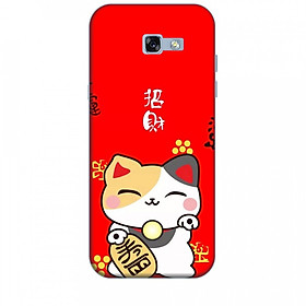 Ốp lưng dành cho điện thoại  SAMSUNG GALAXY A7 2017 Mèo Thần Tài Mẫu 1