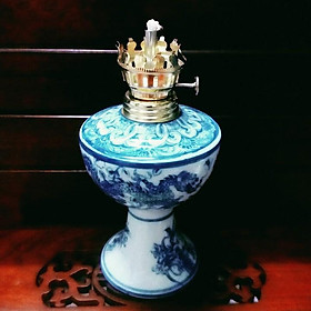 Mua Đèn thờ gốm sứ Bát Tràng  cỡ vừa