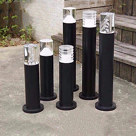 Mua Đèn led trụ pha lê sân vườn phi 90 cao 600