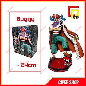 Mô hình nhân vật Buggy - thuyền trưởng Buggy - Figure Đảo hải tặc