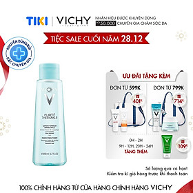 Nước cân bằng cấp ẩm dành cho da nhạy cảm Vichy Purete Thermale Perfecting Toner 200ml