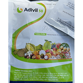 sản phẩm trừ nấm phổ rộng Adivil gói 50ml