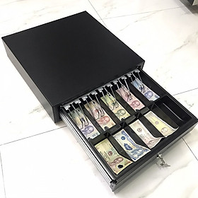 Ngăn kéo đựng tiền 10 ngăn tiền giấy size lớn MAKEN MK410 - Hàng nhập khẩu