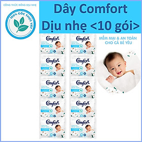 Nước xả vải Comfort Diu nhe Dây 10 gói